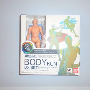 Bandai - Figurine S.H.Figuarts - Body Kun (Male) DX Set Grey Color Version - 4549660040880
