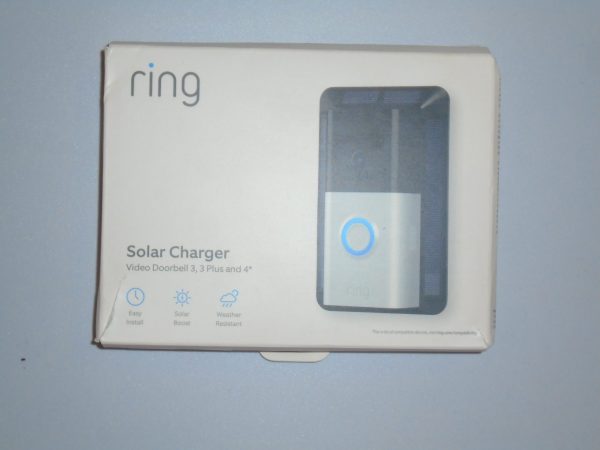 All-new Ring Solar Charger for Battery Doorbell