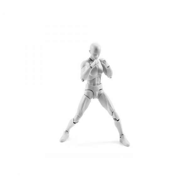 Bandai - Figurine S.H.Figuarts - Body Kun (Male) DX Set Grey Color Version - 4549660040880 - Image 3