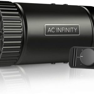 AC Infinity RAXIAL S4, Inline Booster Duct Fan 4” with Speed Controller