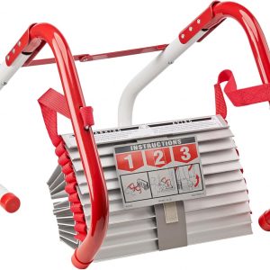 Kidde 468193 Kl-2S Two-Story Fire Escape Ladder with Anti-Slip Rungs, 13-Foot