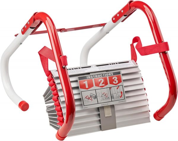 Kidde 468193 Kl-2S Two-Story Fire Escape Ladder with Anti-Slip Rungs, 13-Foot