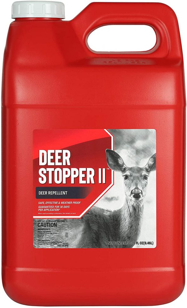Deer Stopper II Animal Repellent, Gallon Ready-to-Use with Nested Sprayer